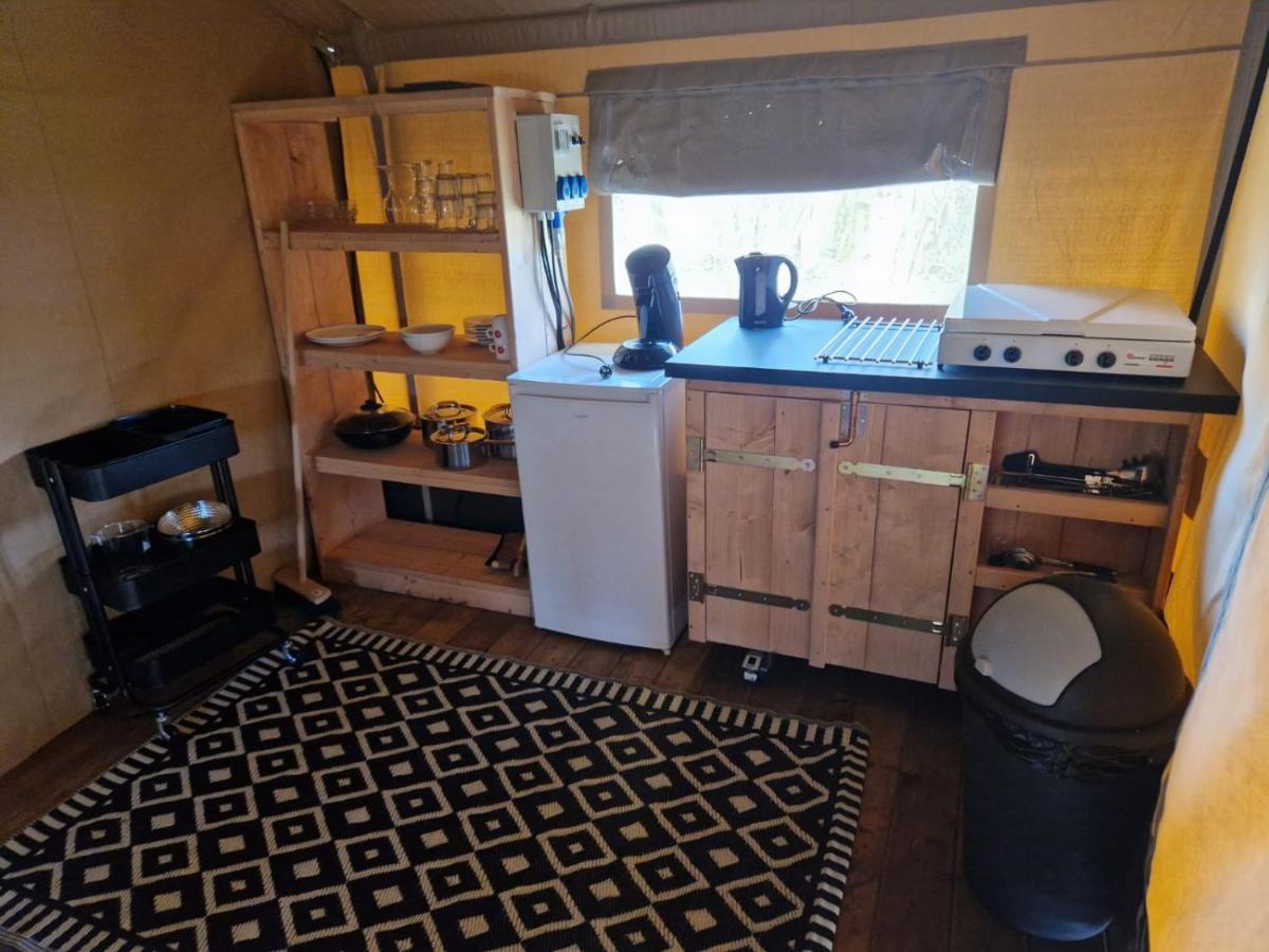Camping Alkenhaer Appelscha Trekkerstent Safaritent 外观 照片
