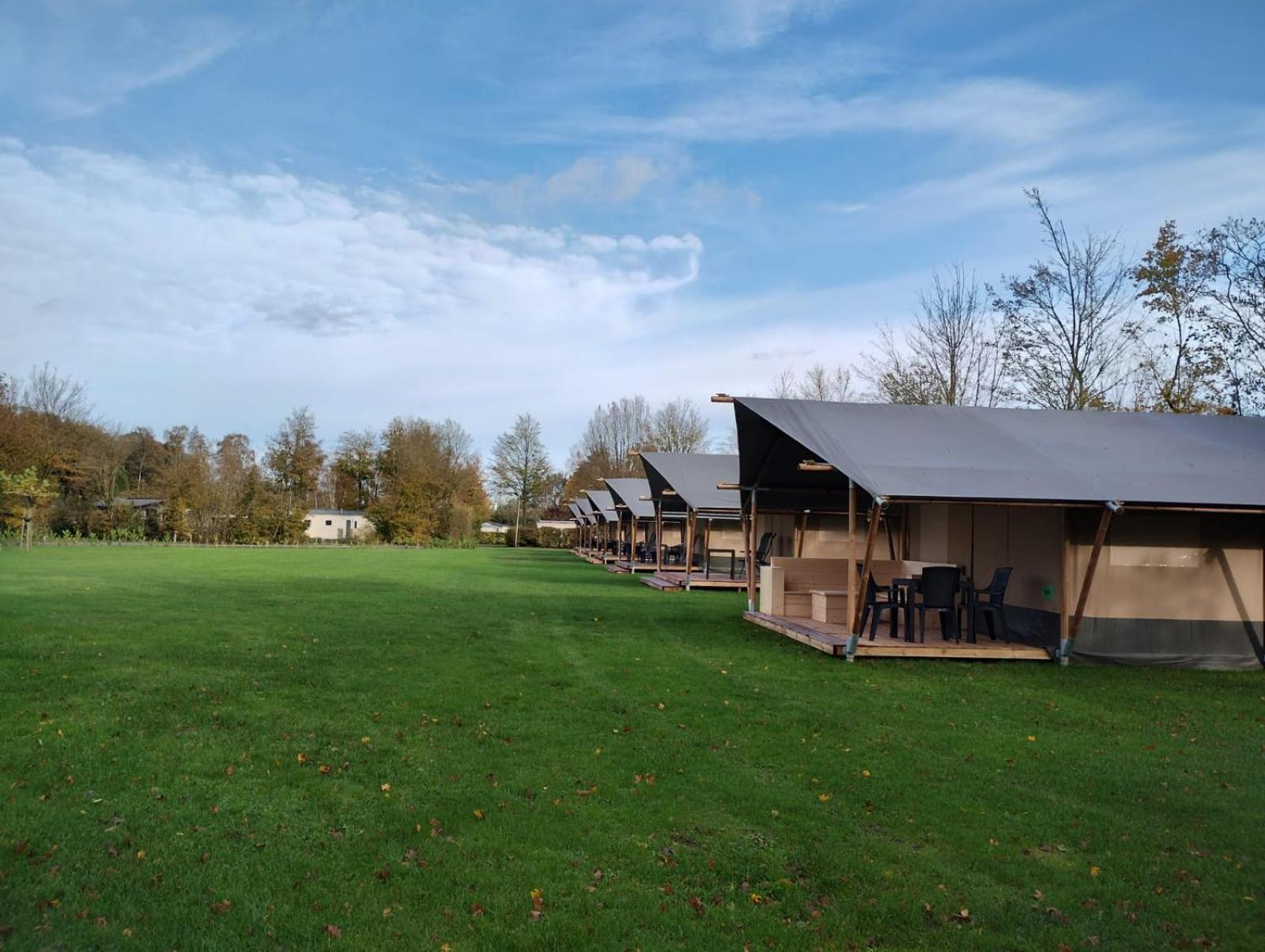 Camping Alkenhaer Appelscha Trekkerstent Safaritent 外观 照片